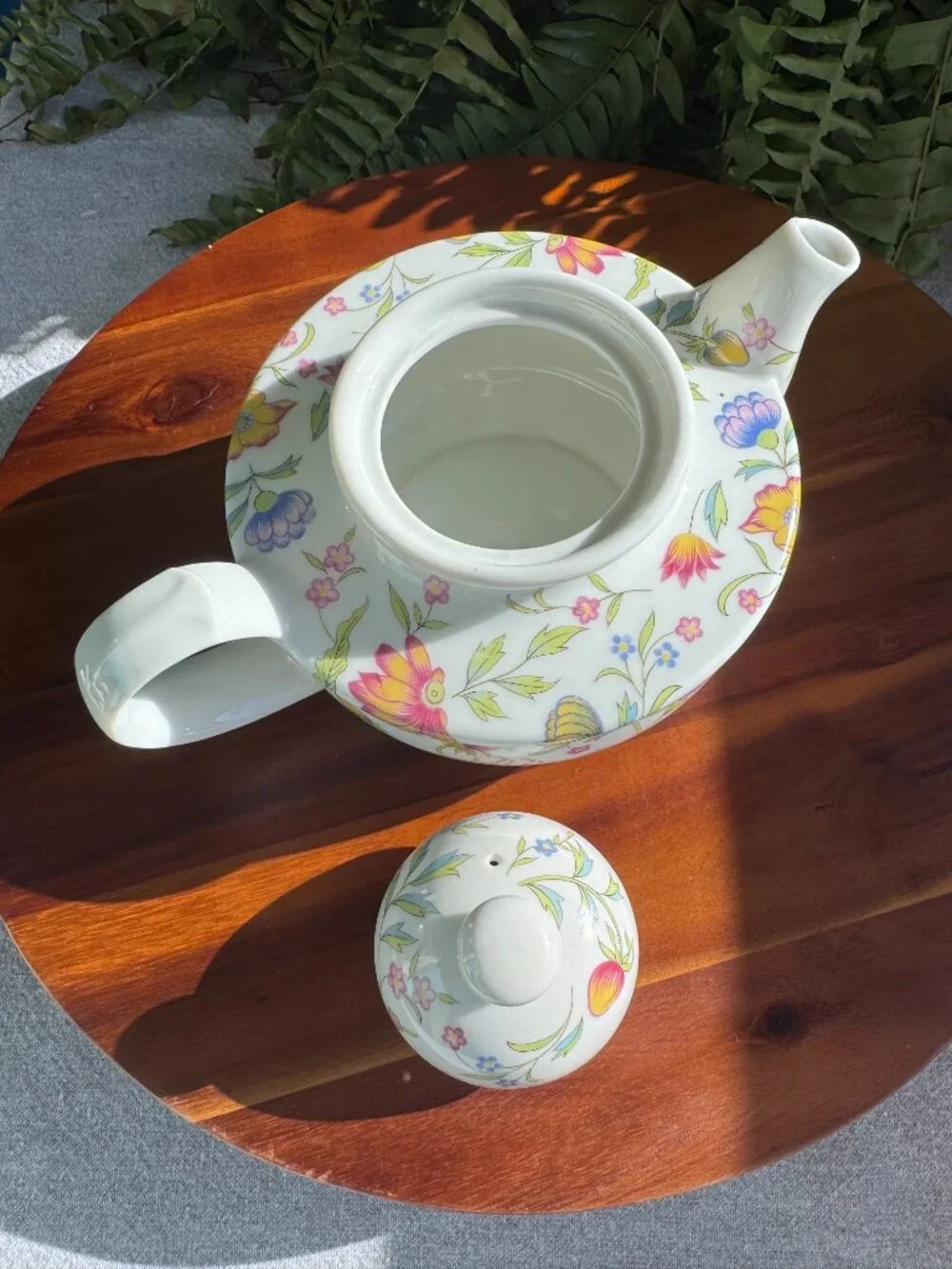 Vintage Toscany Avignon Floral Teapot, Japan - Fine China Cottagecore Tea Pot